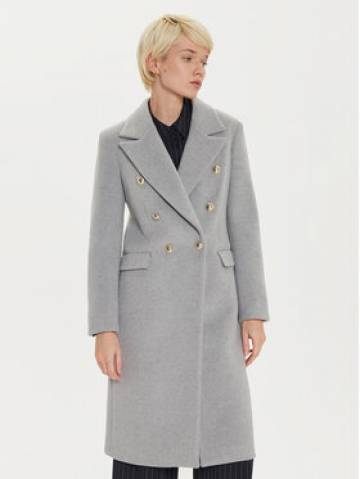 Maryley Демісезонний плащ 24IB810/15GC Сірий Regular Fit Maryley Демісезонний плащ 24IB810/15GC Сірий Regular Fit