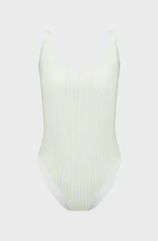Женский купальник в полоску SCOOP Разноцветный XL Calvin Klein LV00Q61205