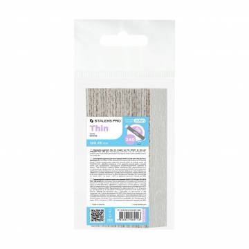 Сменные файлы для пилки прямой Staleks PRO Thin 22 papmAm 240 грит, 50 шт (DFC-22-240) Сменные файлы для пилки прямой Staleks PRO Thin 22 papmAm 240 грит, 50 шт (DFC-22-240)