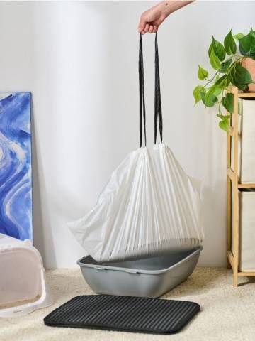 Пакети для котячого туалету - білий Пакети для котячого туалету - білий