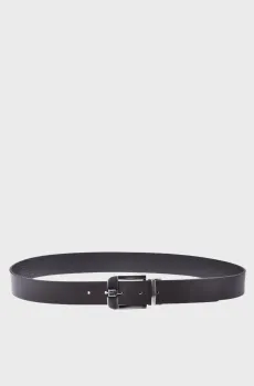 Мужской темно-коричневый кожаный ремень Коричневый 110 Baldinini H5BF02XXVIBT;3000