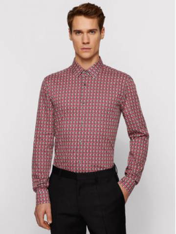 Boss Сорочка Isko 50451492 Кольоровий Slim Fit Boss Сорочка Isko 50451492 Кольоровий Slim Fit