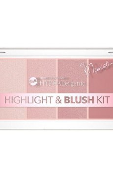Уценка! Палетка для макияжа лица Bell Hypoallergenic Highlight & Blush Kit by Marcelina, 20 г