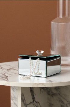 Скринька для прикрас - срібний