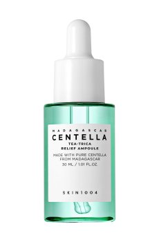 Сыворотка антиакне для лица Skin1004 Madagascar Centella Tea-Trica Relief Ampoule с центеллой и чайным деревом, 30 мл