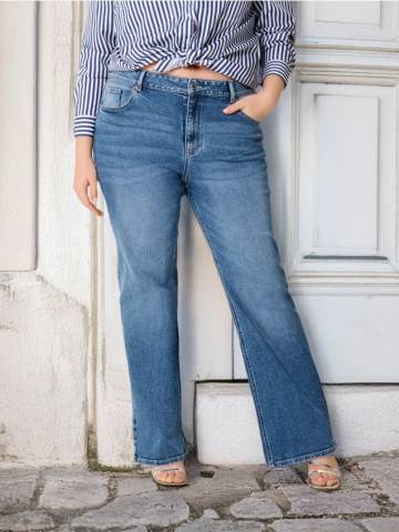 Джинси bootcut PLUS SIZE - синій Джинси bootcut PLUS SIZE - синій