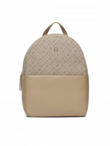 Tommy Hilfiger Рюкзак Th Jacquard Backpack AW0AW17074 Бежевий Tommy Hilfiger Рюкзак Th Jacquard Backpack AW0AW17074 Бежевий