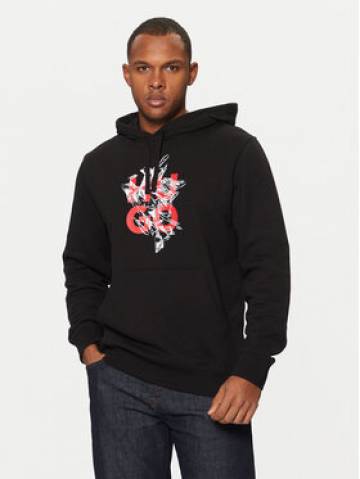 HUGO Світшот Daltorreson 50523848 Чорний Regular Fit HUGO Світшот Daltorreson 50523848 Чорний Regular Fit