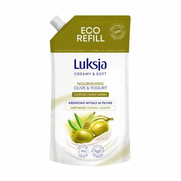 Жидкое крем-мыло Luksja Creamy Olive&Yogurt Soap Йогурт и оливковое масло, 400 мл (дойпак) Жидкое крем-мыло Luksja Creamy Olive&Yogurt Soap Йогурт и оливковое масло, 400 мл (дойпак)