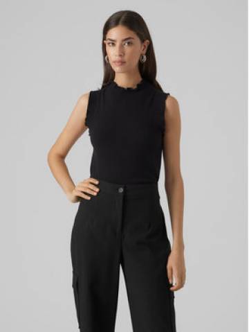 Vero Moda Блузка Gold 10297855 Чорний Slim Fit Vero Moda Блузка Gold 10297855 Чорний Slim Fit