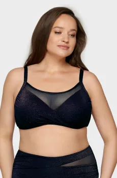 Женский темно-синий лиф от купальника Синий 40B MARC&ANDRE L2306-YP-482