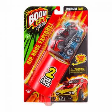 Набір-сюрприз Boom city racers Boom yah 2 машинки з пусковим пристроєм (40057) Набір-сюрприз Boom city racers Boom yah 2 машинки з пусковим пристроєм (40057)