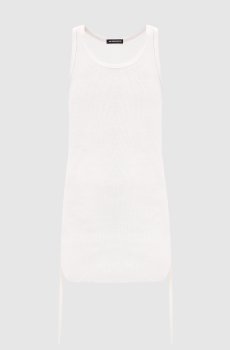 Белый топ Mara в рубчик