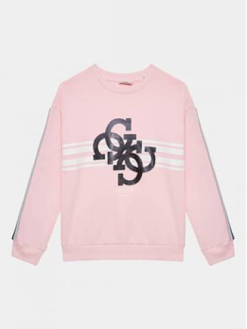 Guess Світшот J3YQ04 KA6R3 Рожевий Regular Fit Guess Світшот J3YQ04 KA6R3 Рожевий Regular Fit