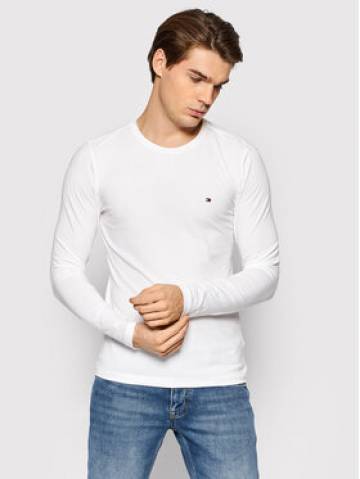 Tommy Hilfiger Longsleeve MW0MW10804 Білий Slim Fit Tommy Hilfiger Longsleeve MW0MW10804 Білий Slim Fit