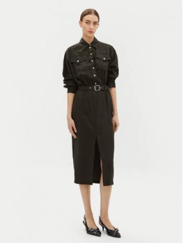 PINKO Повсякденна сукня Affettatrice 104147 Зелений Regular Fit PINKO Повсякденна сукня Affettatrice 104147 Зелений Regular Fit