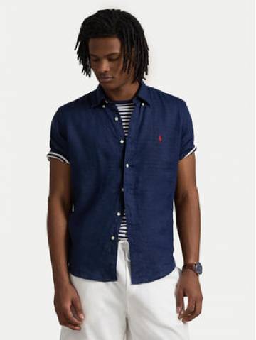 Polo Ralph Lauren Сорочка 710968912001 Cиній Custom Fit Polo Ralph Lauren Сорочка 710968912001 Cиній Custom Fit