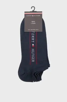 Мужские темно-синие носки (2 пары) SNEAKER Синий 39-42 Tommy Hilfiger 701232933