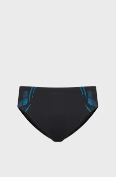Мужские черные плавки POSEIDONIA SWIM BRIEFS Черный 80 Arena 009075-508