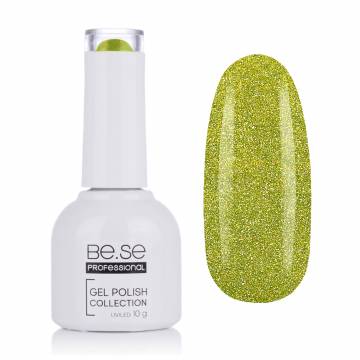 Уценка! Гель-лак для ногтей Be.Se Professional Gel Polish Collection Diamond 55 Светоотражающий, салатовый, 10 г Уценка! Гель-лак для ногтей Be.Se Professional Gel Polish Collection Diamond 55 Светоотражающий, салатовый, 10 г