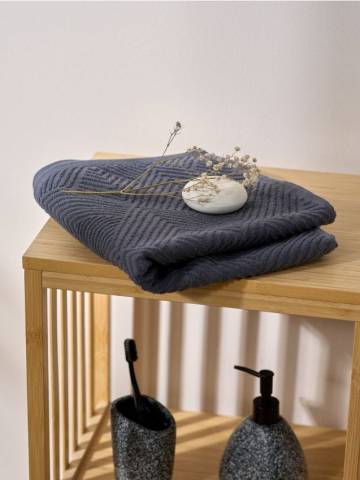 Рушник - темно-сірий