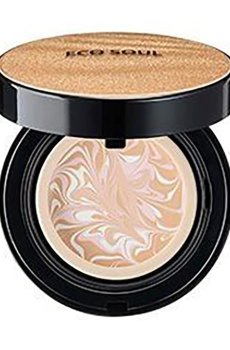 Тональная основа для лица The Saem Eco Soul Essence Foundation Pact 21 Light Beige, 12 г