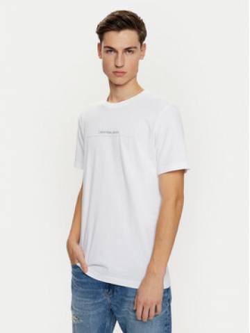 Calvin Klein Jeans Футболка Minimal Logo J30J327075 Білий Regular Fit Calvin Klein Jeans Футболка Minimal Logo J30J327075 Білий Regular Fit