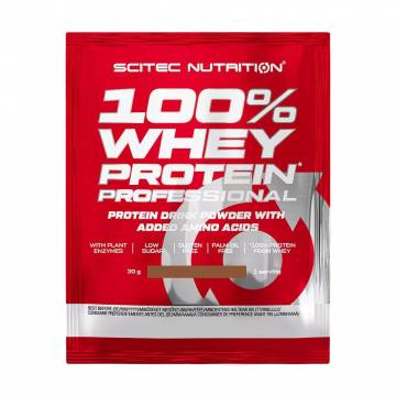 Протеин Scitec Nutrition 100% Whey Protein Professional Шоколад и лесной орех, в порошке, 30 г Протеин Scitec Nutrition 100% Whey Protein Professional Шоколад и лесной орех, в порошке, 30 г