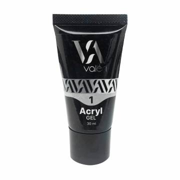 Акрил-гель для ногтей Valeri Acryl Gel 1, 30 мл Акрил-гель для ногтей Valeri Acryl Gel 1, 30 мл