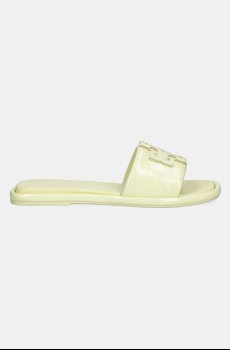 Кожаные шлепанцы Tory Burch Double T Sport Slide