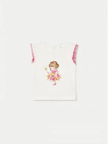 Mayoral Футболка 1005 Білий Regular Fit Mayoral Футболка 1005 Білий Regular Fit