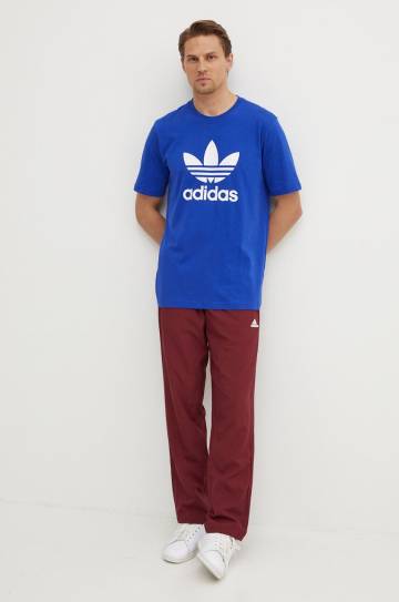 Хлопковая футболка adidas Originals мужская с принтом IZ3058 Хлопковая футболка adidas Originals мужская с принтом IZ3058