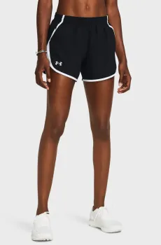 Женские черные шорты UA Fly By 3 Shorts Черный XS Under Armour 1382438-002