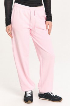 Cropp - Спортивні брюки-джогери - пастельний рожевий