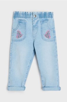 Джинси paperbag - синій