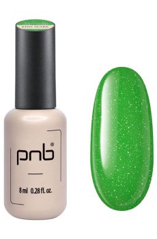 Гель-лак для ногтей PNB Juicy Spark Gel Polish, Kiwi Spark, 8 мл