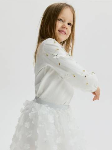 Reserved - BABIES` BLOUSE - кремовий - 202DB-01X Reserved - BABIES` BLOUSE - кремовий - 202DB-01X