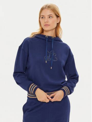 Luisa Spagnoli Світшот Lievi 541457 Cиній Regular Fit Luisa Spagnoli Світшот Lievi 541457 Cиній Regular Fit