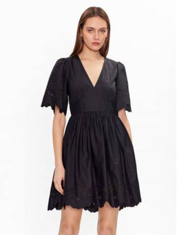 TWINSET Літня сукня 231TT2301 Чорний Regular Fit TWINSET Літня сукня 231TT2301 Чорний Regular Fit