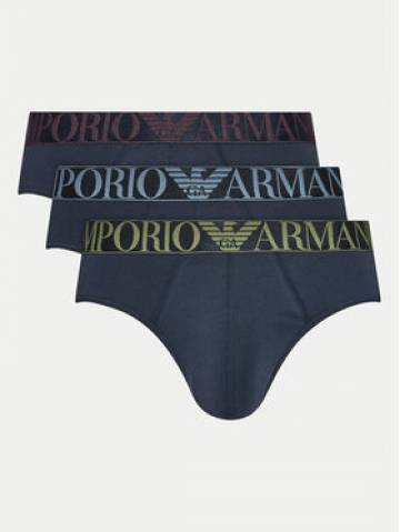 Emporio Armani Underwear Набір з 3 пар сліпів 111734 4F726 64135 Cиній Emporio Armani Underwear Набір з 3 пар сліпів 111734 4F726 64135 Cиній