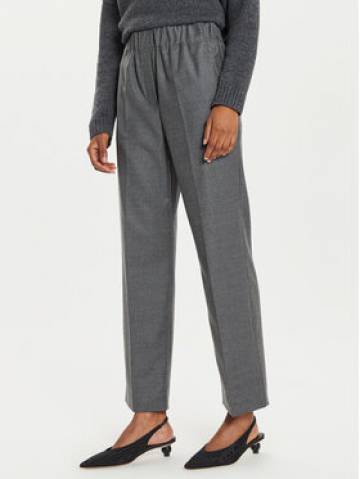 Weekend Max Mara Штани з тканини Hateley 2425136052 Сірий Regular Fit Weekend Max Mara Штани з тканини Hateley 2425136052 Сірий Regular Fit