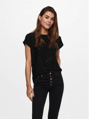 ONLY Блузка Smilla 15231005 Чорний Regular Fit ONLY Блузка Smilla 15231005 Чорний Regular Fit