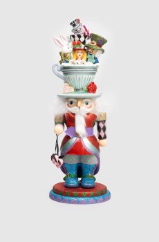 Статуэтка Hollywood Alice Teacup Hat-Nutcrackers