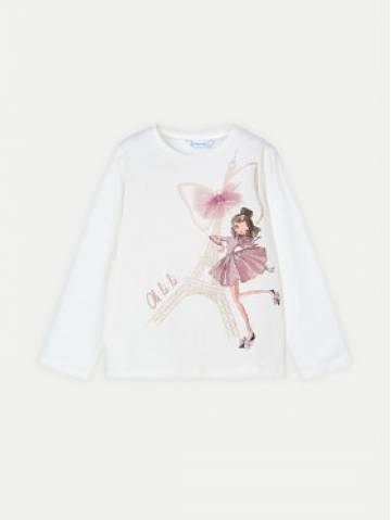 Mayoral Блузка 4063 Бежевий Regular Fit Mayoral Блузка 4063 Бежевий Regular Fit