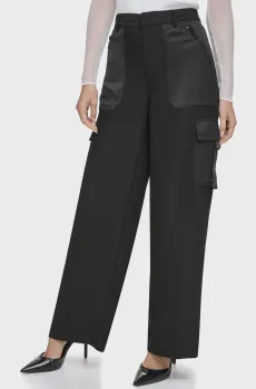 Женские черные карго Черный 6 DKNY P3JKNV51