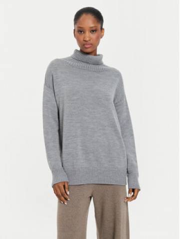 Max Mara Leisure Гольф Superbo 2426366148 Сірий Relaxed Fit Max Mara Leisure Гольф Superbo 2426366148 Сірий Relaxed Fit