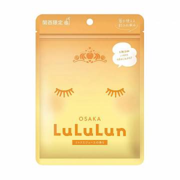 Тканевая маска для лица Lululun Face Mask Osaka Mixed Juice, 7 шт Тканевая маска для лица Lululun Face Mask Osaka Mixed Juice, 7 шт
