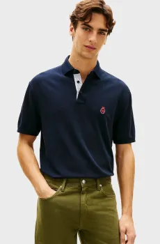 Мужское темно-синее поло ARCHIVE CREST CLASSIC Синий XL Tommy Hilfiger MW0MW43096