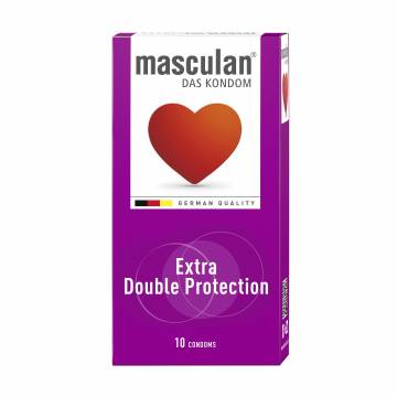 Презервативы Masculan Extra Double Protection, 10 шт Презервативы Masculan Extra Double Protection, 10 шт