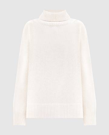 Белый свитер Malaga из кашемира Белый свитер Malaga из кашемира